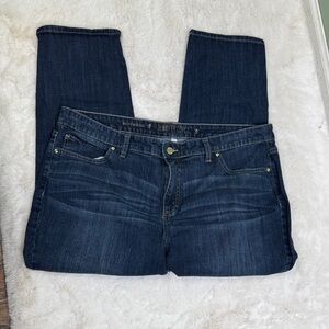 Jennifer Lopez Navy Boyfriend Jeans EUC